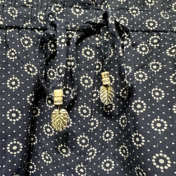 Scotch & Soda Maison Scotch short sleeve blue pockets geometric printed Romper 1 - Picture 4 of 12